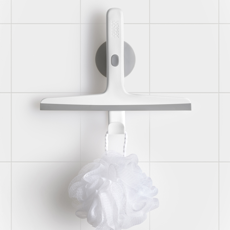  อุปกรณ์เช็ดกระจกพร้อมที่แขวน Joseph Joseph รุ่น EasyStore สีเทา N70560_3